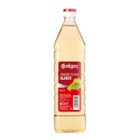 Vinagre de vino blanco IFA ELIGES botella 1 l