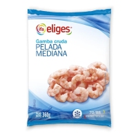 Gamba pelada congelada IFA ELIGES 70/88 mediana 360 g pn.