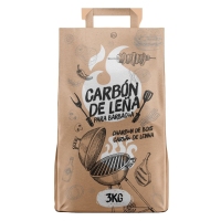 Carbón leña para grellada 3 kg