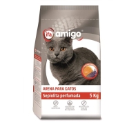 Arena gatos IFA AMIGO sepiolita perfumada 5 kg