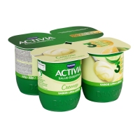 Bífidus ACTIVIA DANONE cremoso lima limón pack 4x115 g