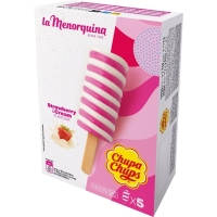Xeado amorodo e crema LA MENORQUINA Chupa Chups 5 unidades 225 g