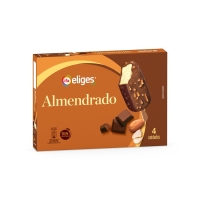Helado bombón almendrado IFA ELIGES sin gluten 4x90 g