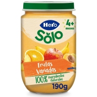 Alimento infantil HERO SOLO frutas variadas 190 g