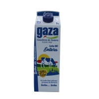 Leche entera GAZA brik 1 l