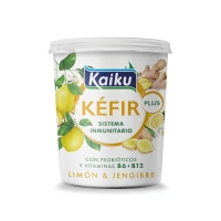 Kéfir KAIKU con limón y jengibre 350 G