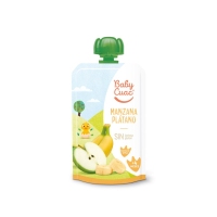 Alimento infantil BABY CUAC manzana plátano pouch 120 g