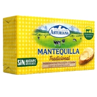 Manteiga tradicional ASTURIANA pastilla 250 g