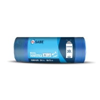 Bolsa basura 30 l autocierre 50x75 cubo alto IFA SABE 20 unidades