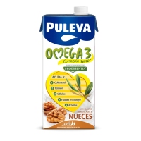 Preparado lácteo PULEVA omega-3 con noces brik 1 l