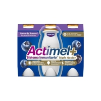 ACTIMEL DANONE líquido frutos bosque 6x100 g