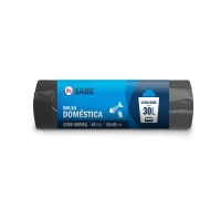 Bolsa basura autocierre IFA SABE 30 l 55X60 cm 40 unidades