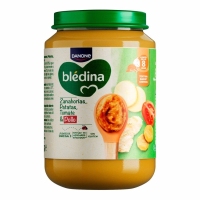 Alimento infantil BLEDINA zanahoria-patata-tomate-pollo tarrito 200 g