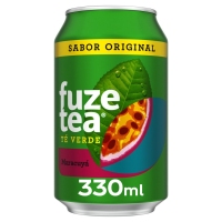 FUZE TEA té verde - maracuxá lata 33 cl