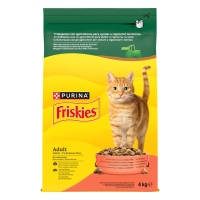 Alimento gato PURINA FRISKIES boi polo e verduras 4 kg